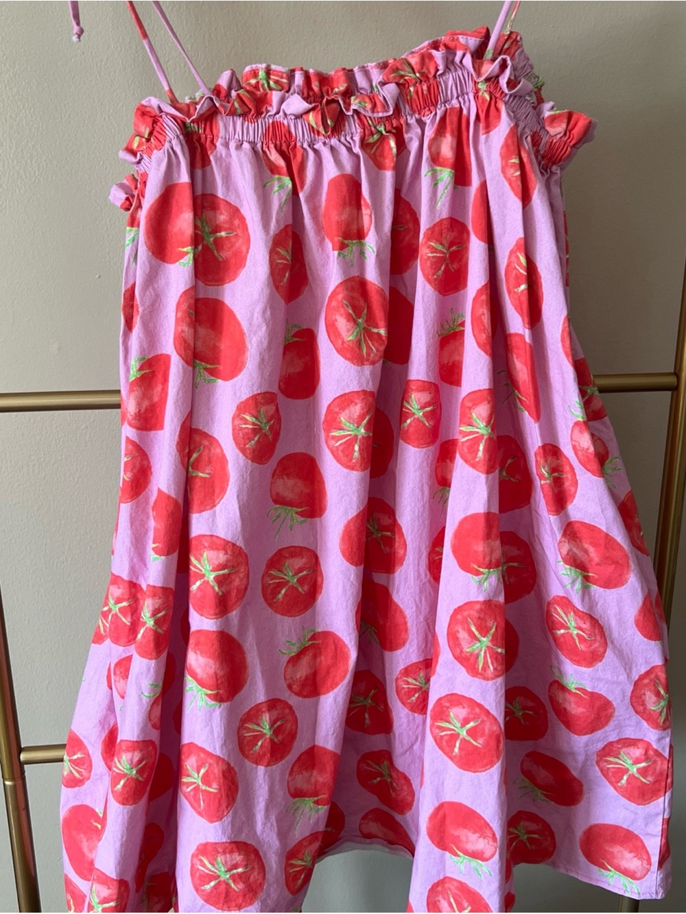 Show Me Your MuMu Tomato Angel Mini Dress Size: Medium - Picture 6 of 8